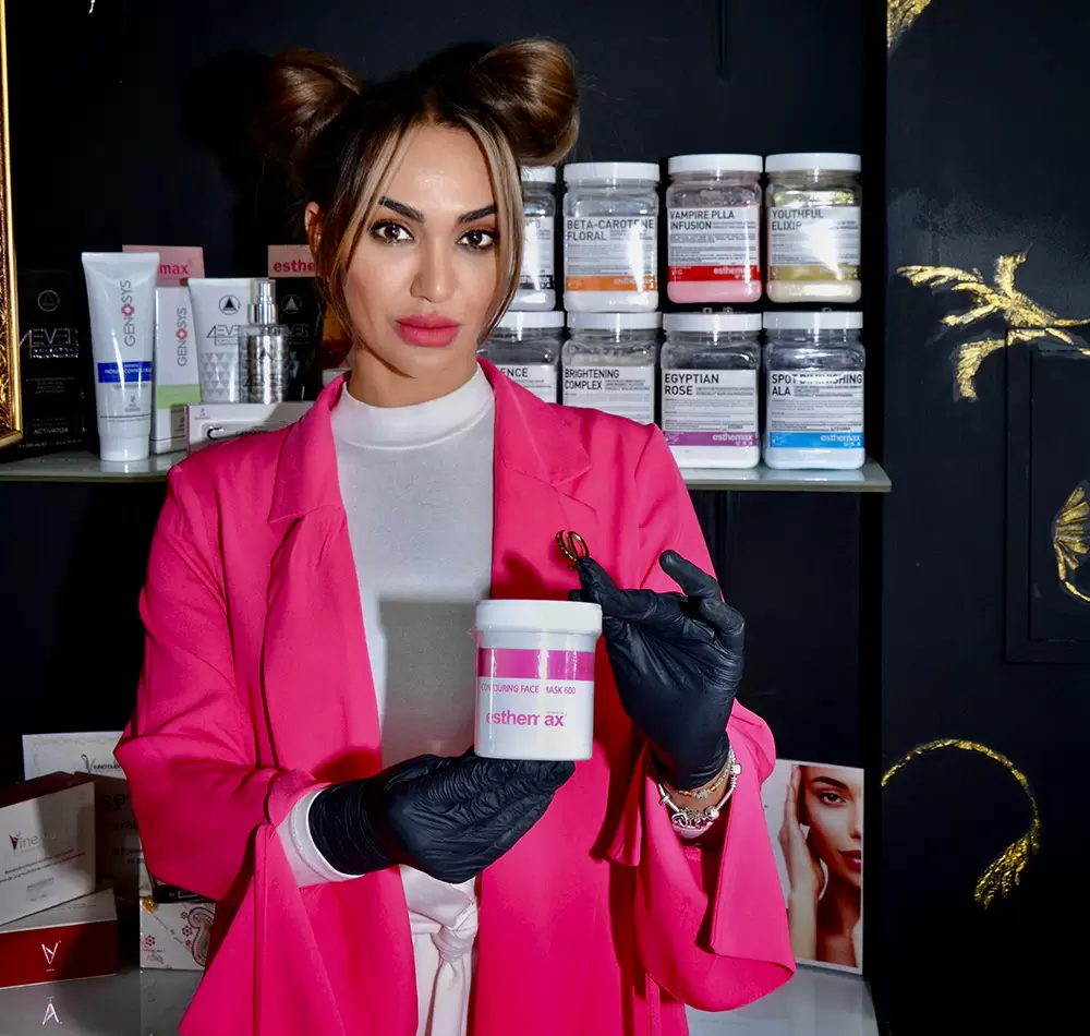 Kонтурираща маска с ботокс ефект Rania Beauty House - Kонтурираща маска с ботокс ефект Rania Beauty House